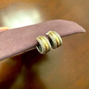 David Yurman Small Hoop Earrings